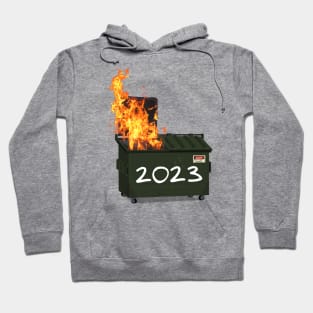 Dumpster fire 2023 Hoodie